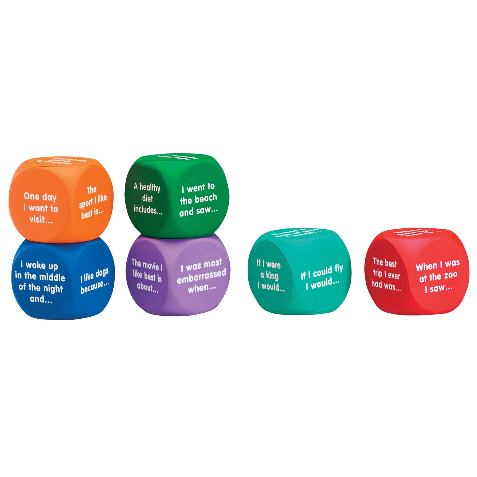 Learning Resources® Writing Prompt Cubes Set